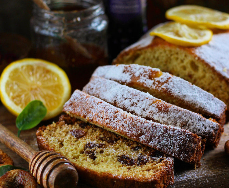 Lemon and Lavender Loaf Cake