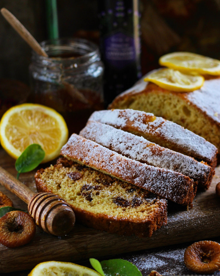 Lemon and Lavender Loaf Cake