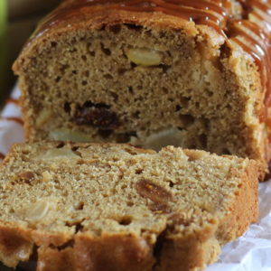 FIG AND PEAR LOAF CAKE