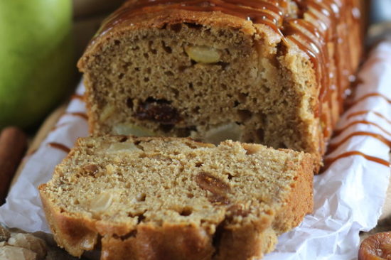 FIG AND PEAR LOAF CAKE - Bake with Shivesh