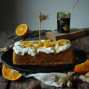 ORANGE GINGER MARMALADE CAKE
