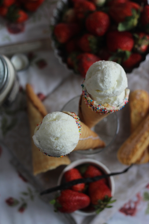 vanilla bean icecream recipe