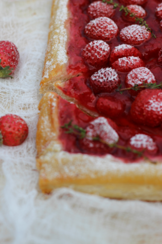 puff pastry strawberry tart puff pastry strawberry tart