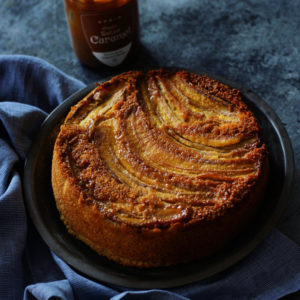 UPSIDE DOWN BANANA CAKE