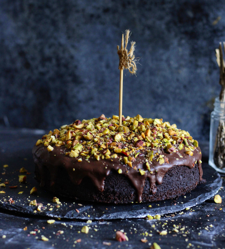 simple vegan chocolate cake