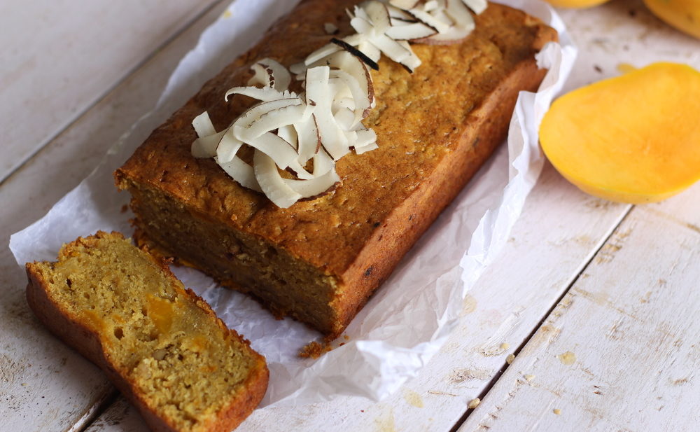 gluten free mango bread