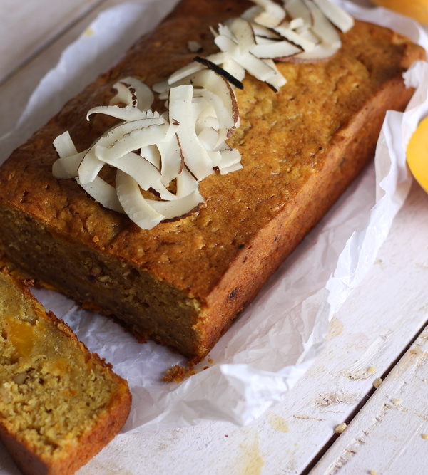 gluten free mango bread