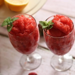 STRAWBERRY GRANITA