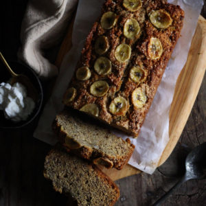 WHOLE WHEAT BANANA BREAD