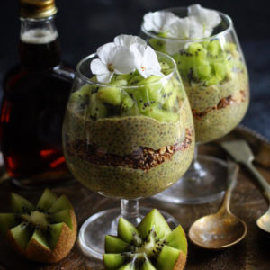 MATCHA CHIA PUDDING