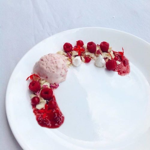 RASPBERRY AND RED-CURRANT ICE-CREAM - Bake with Shivesh