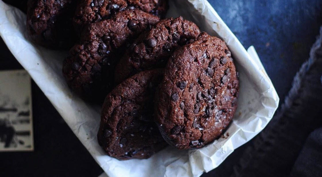 double chocolate cookies
