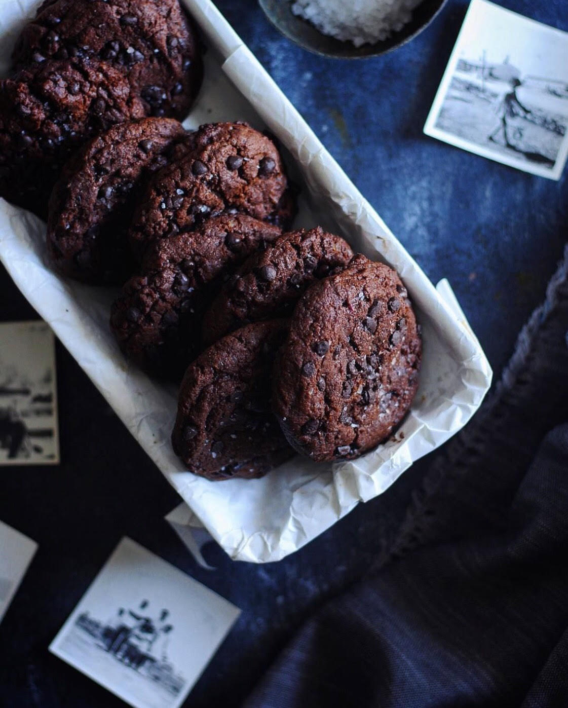 double chocolate cookies