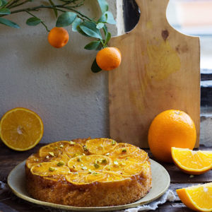 ORANGE UPSIDE DOWN CAKE