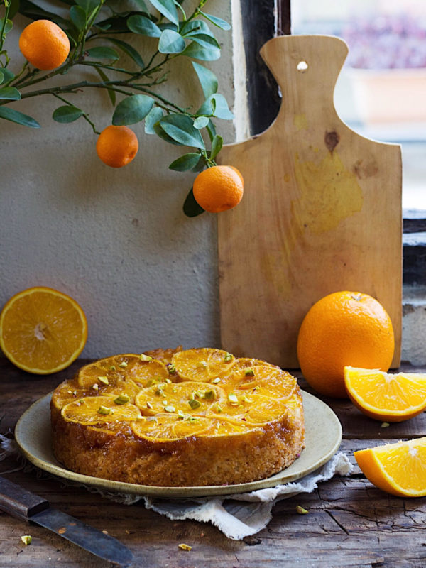 orange upside down cake