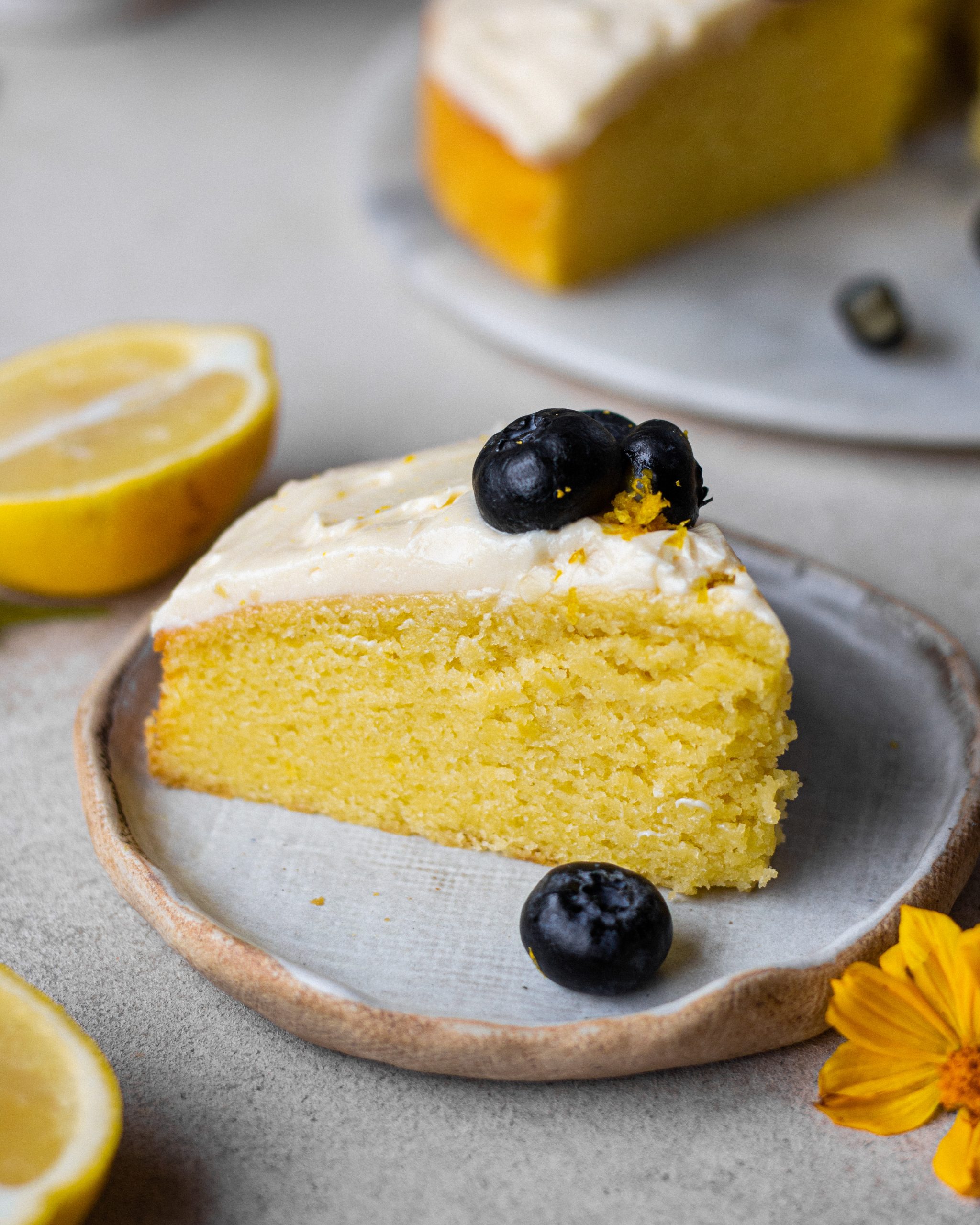 Eggless Lemon Cake Bake with Shivesh