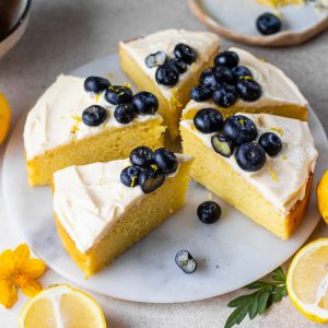 Eggless Lemon Cake