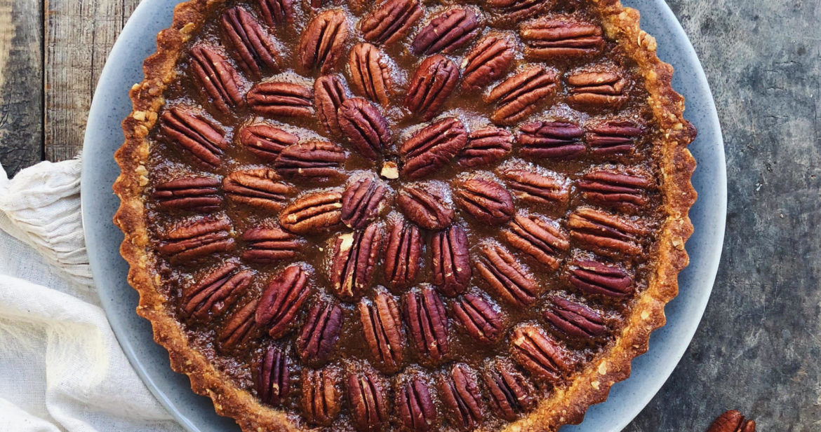 caramel pecan tart