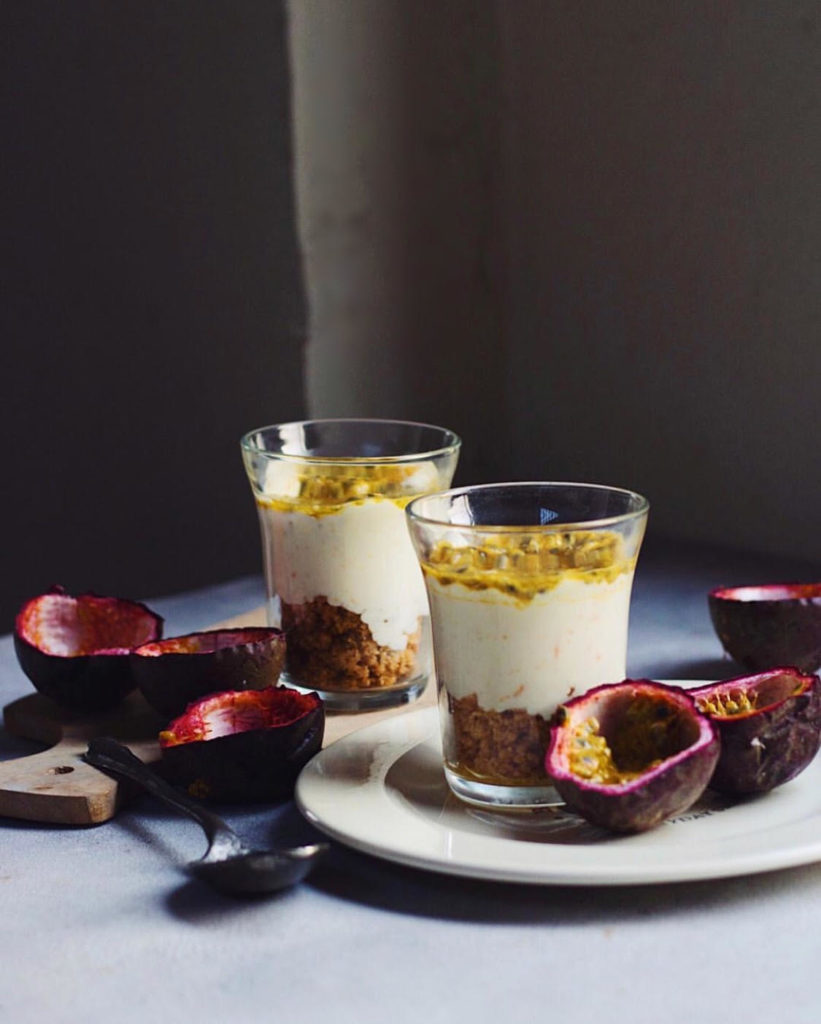 NO BAKE EGGLESS PASSION FRUIT CHEESECAKE Bake with Shivesh