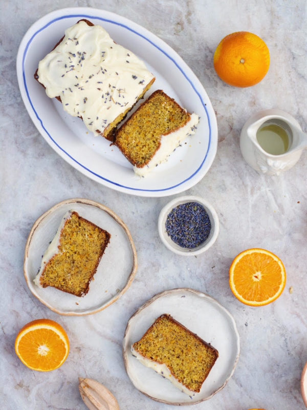 orange chia seed cake
