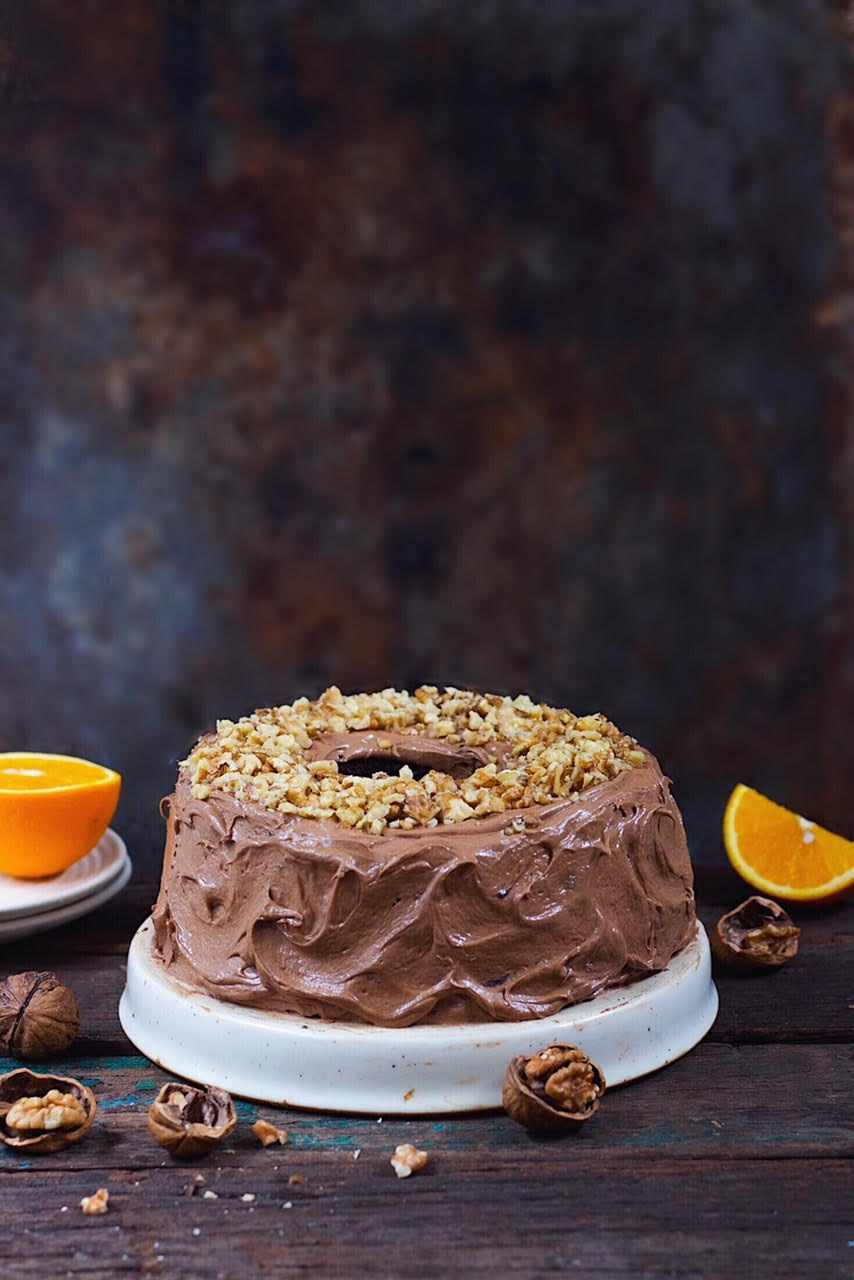 Eggless Chocolate Orange Cake Recipe Bake With Shivesh