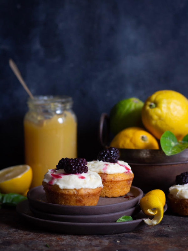eggless lemon cupcakes