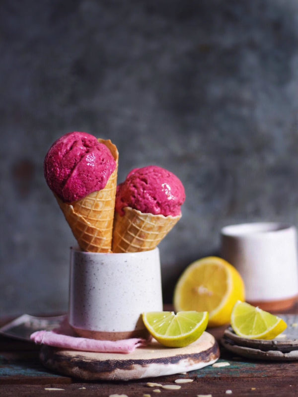 frozen raspberry yogurt