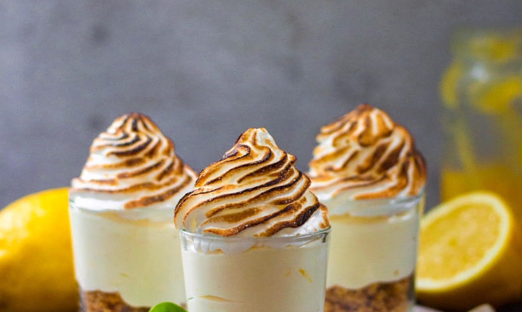 no bake lemon cheesecake shots