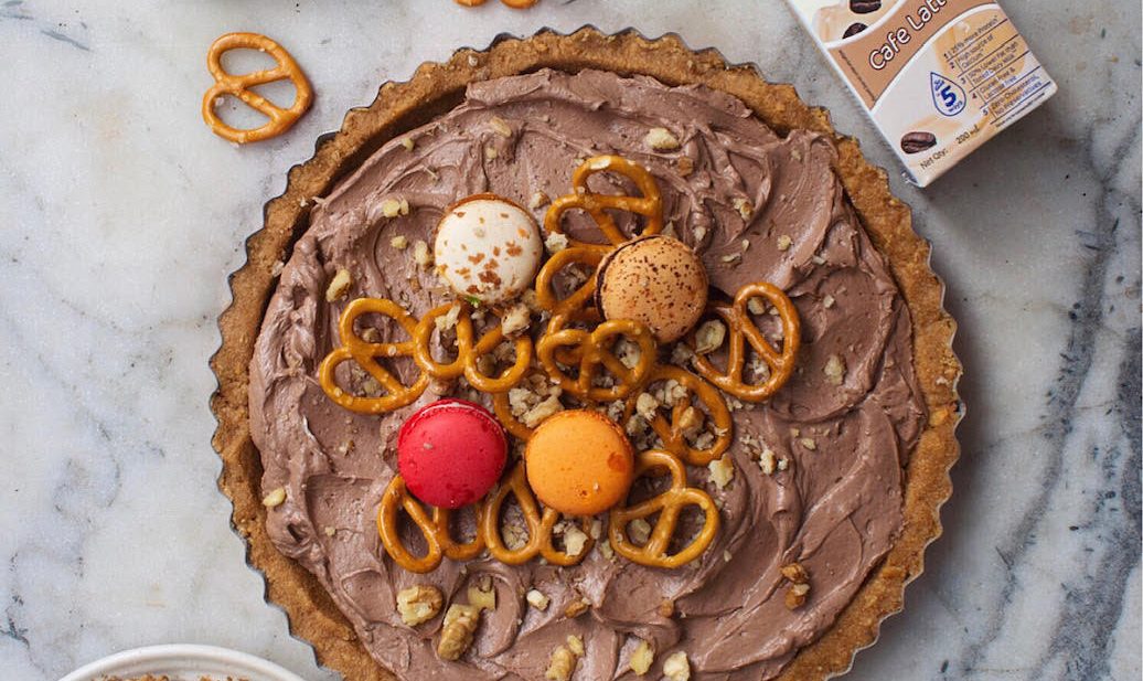 NO BAKE EGGLESS CHOCOLATE MOUSSE TART