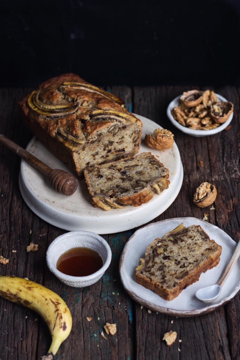 Eggless Banana Bread Recipe Bake with Shivesh