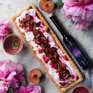 PLUM LAVENDER TART