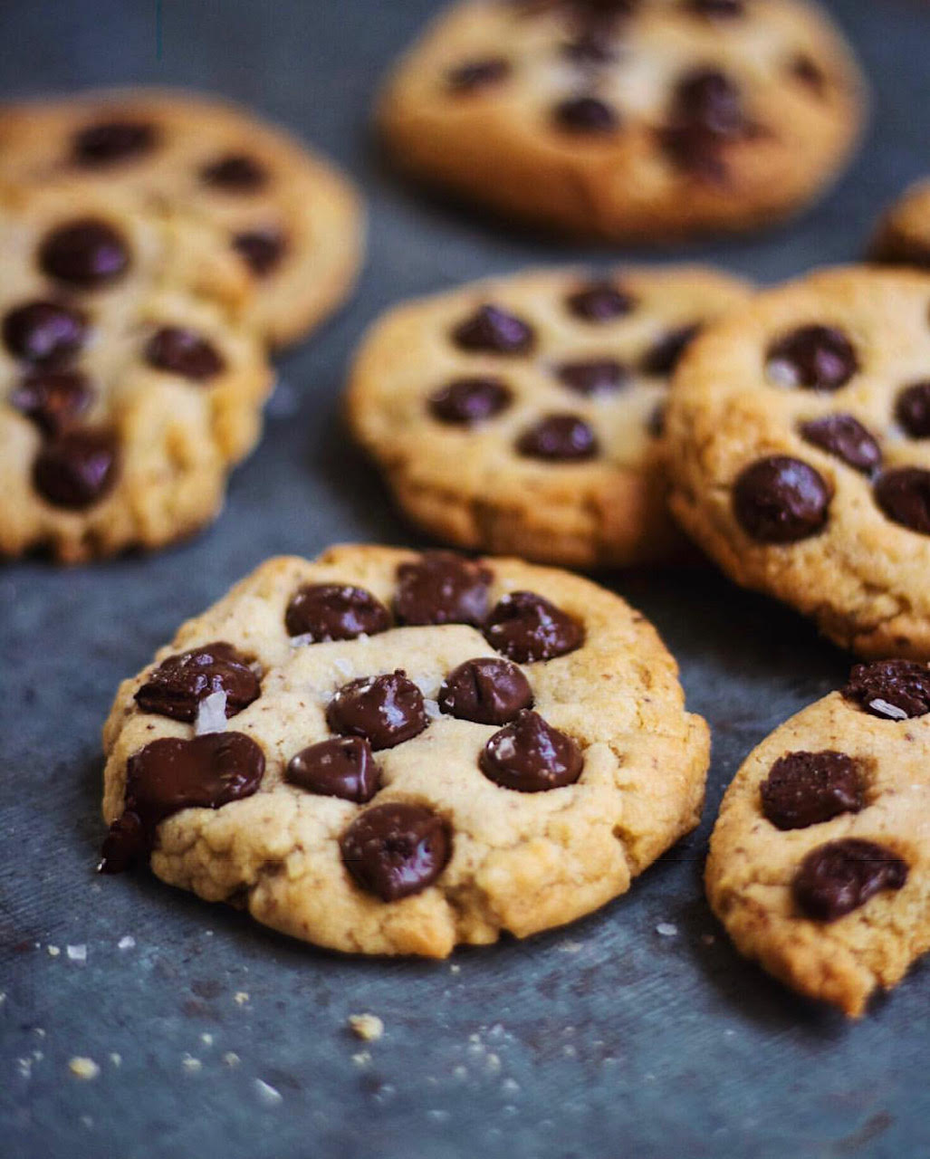 Eggless Chocolate Chip Cookies Recipe - Bake with Shivesh