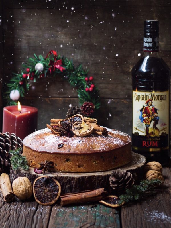 rum cake christmas