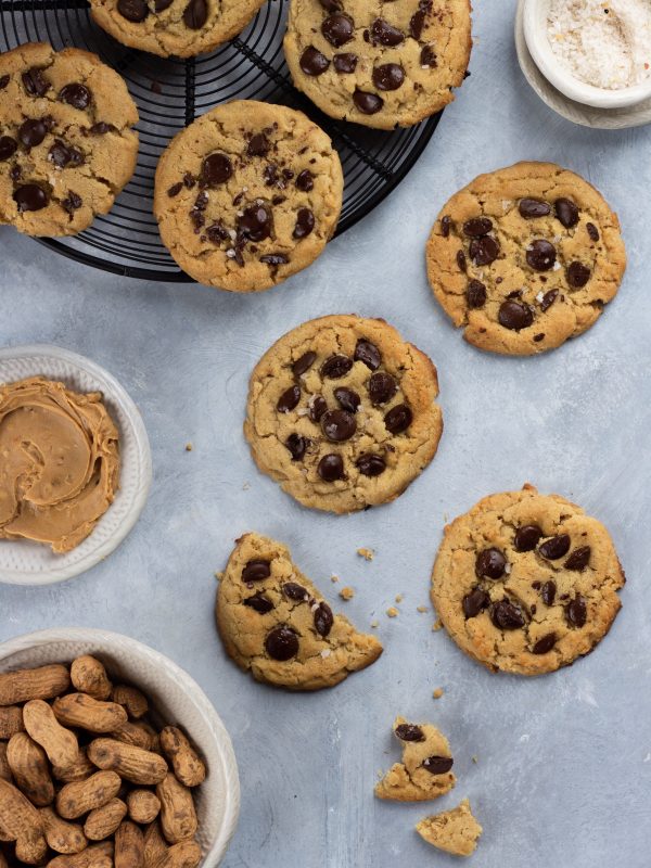 eggless peanut butter chocolate chip cookies Archives Bake with Shivesh