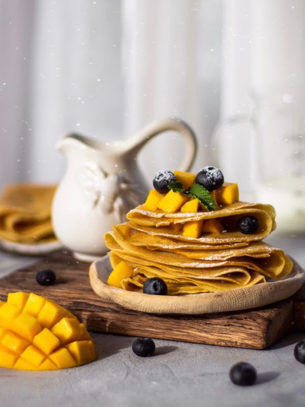 gluten free jowar crepes