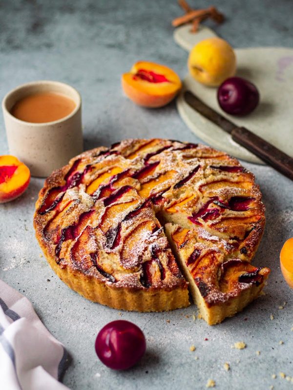 Stone Fruit cake