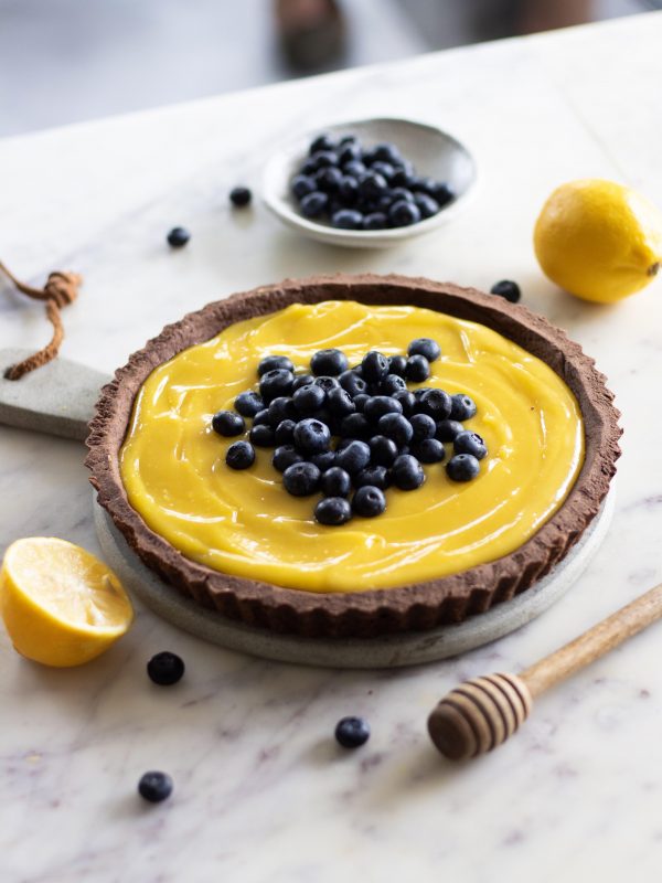 Gluten-free chocolate tart