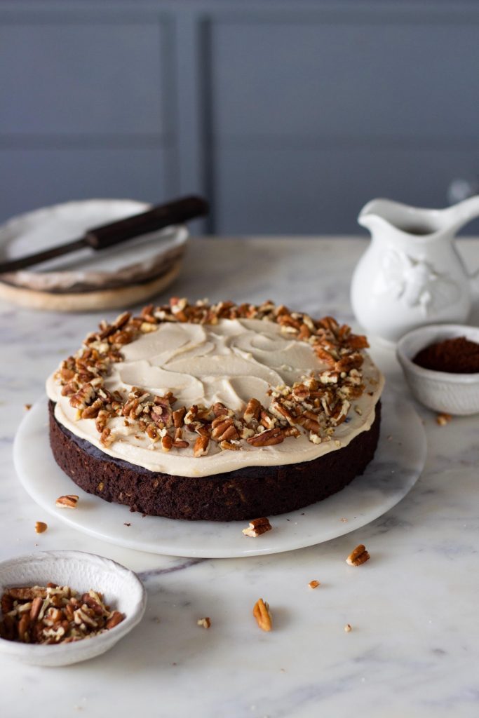 Healthy Chocolate Zucchini Cake - Bake with Shivesh