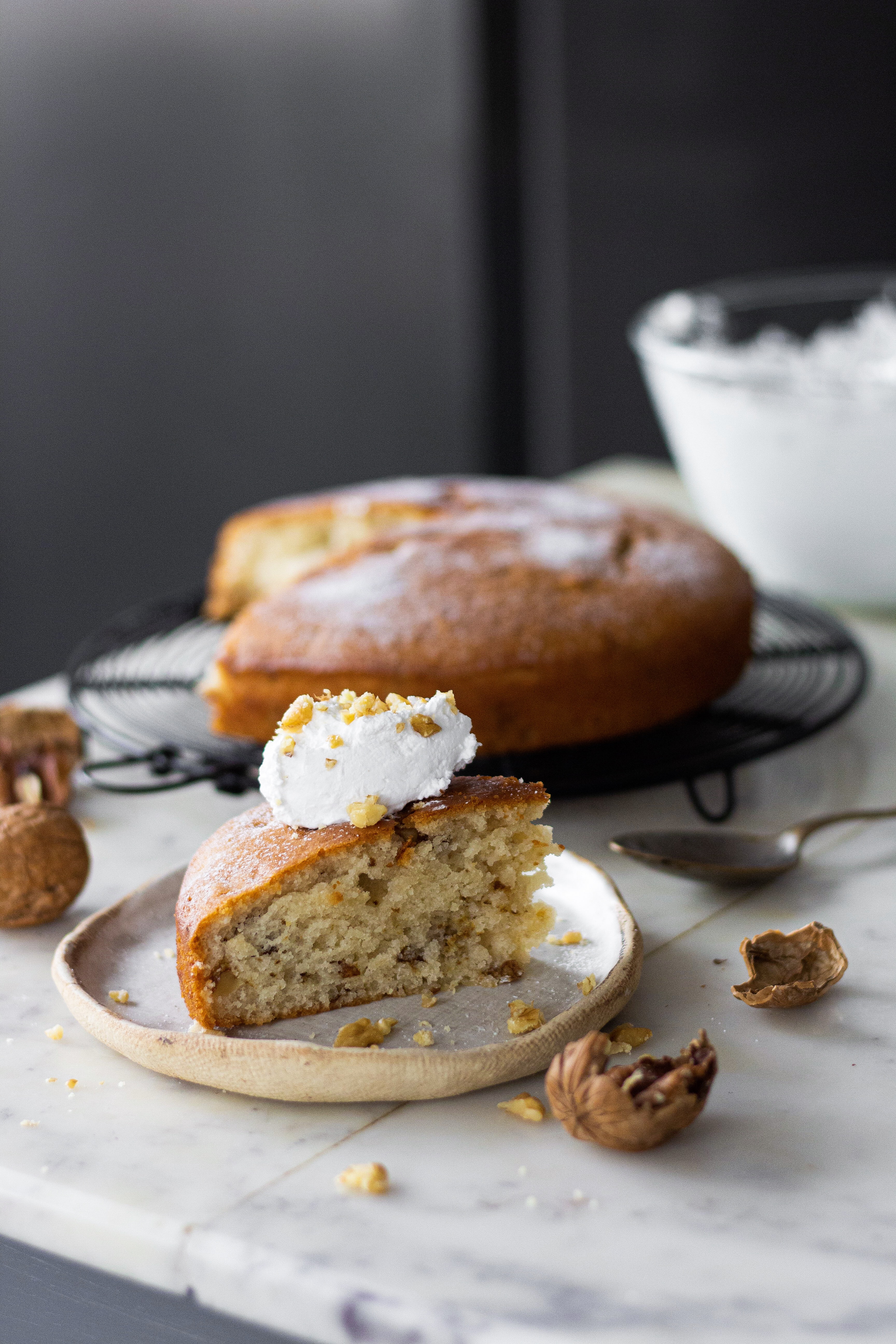 Adilicious - Soft, spongy, easy and delicious are some of the words that  would describe this cake. This Eggless Vanilla Sponge Cake recipe sure is a  keeper. Do try it and let