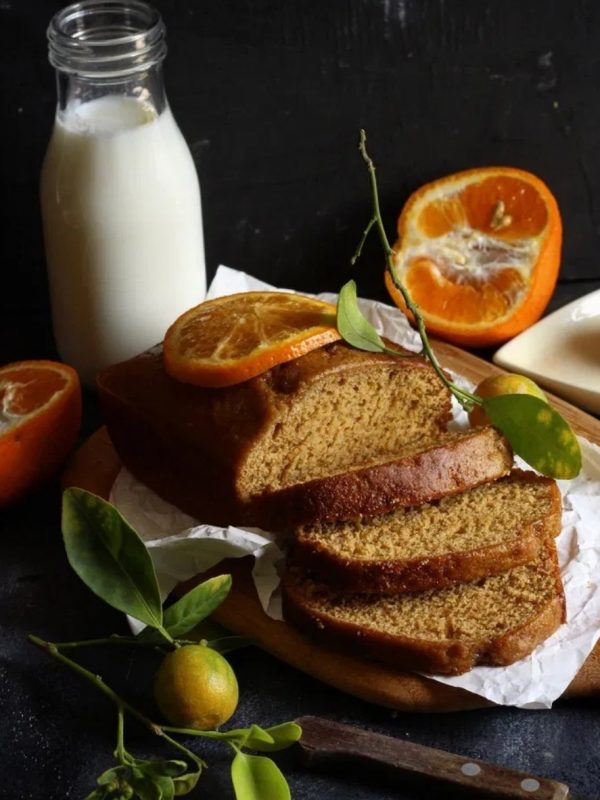 vegan orange cake