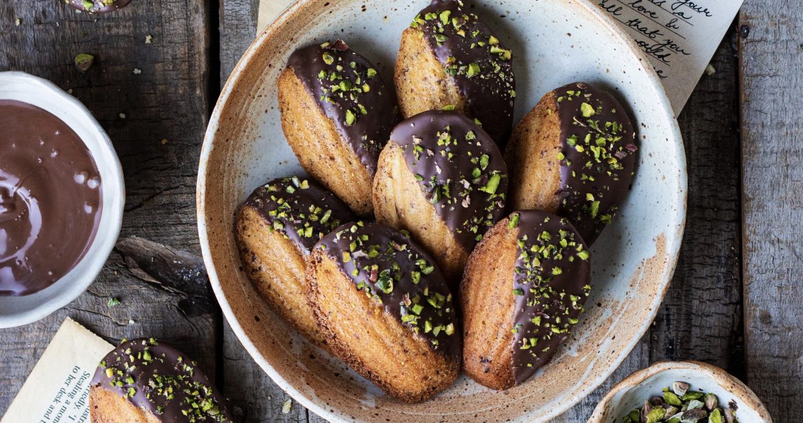 Eggless Madeleines