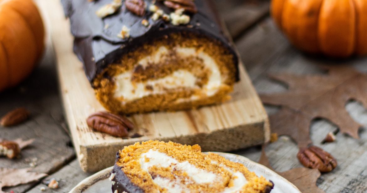 Pumpkin Swiss Roll