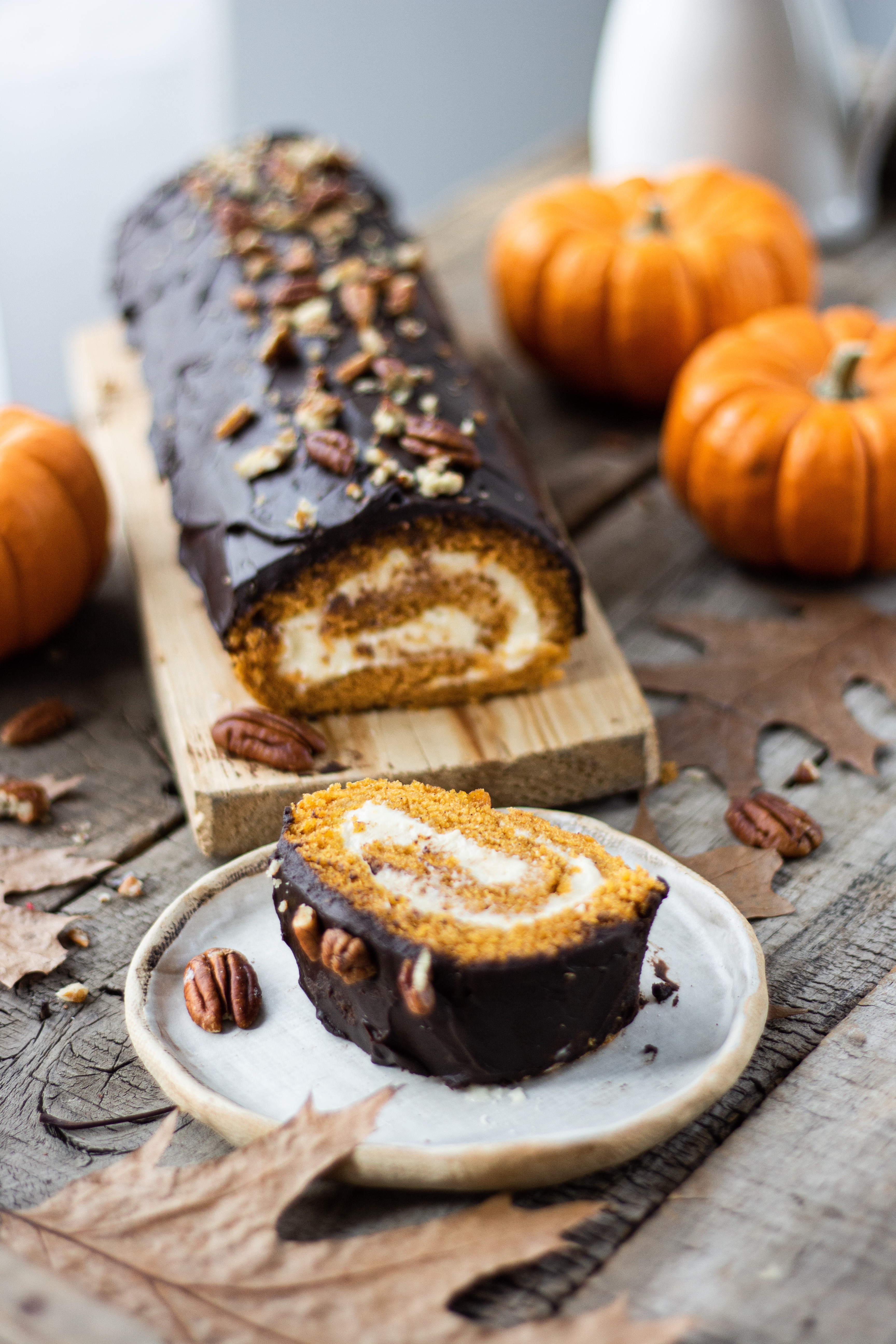 Pumpkin Swiss Roll