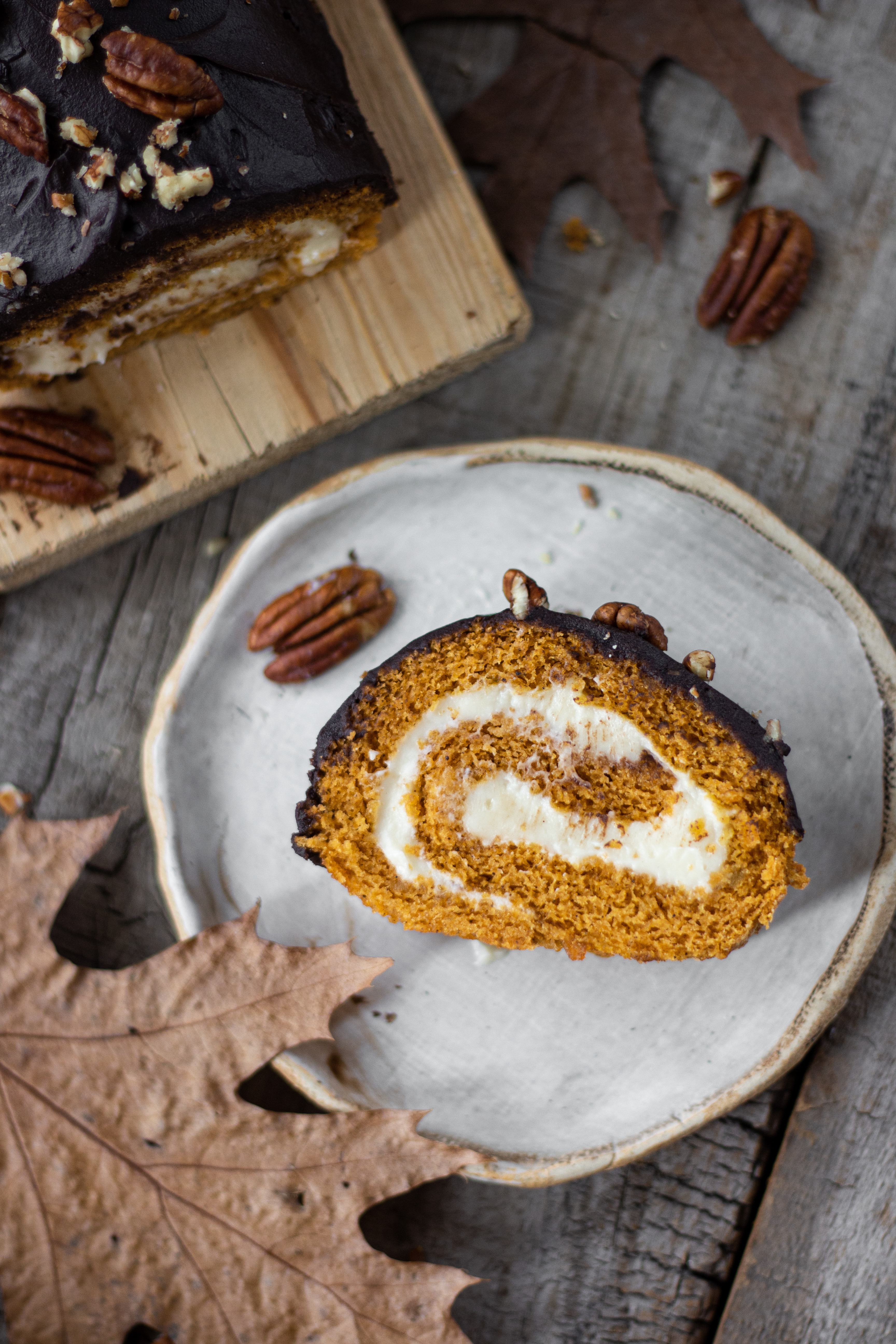 Pumpkin Swiss Roll