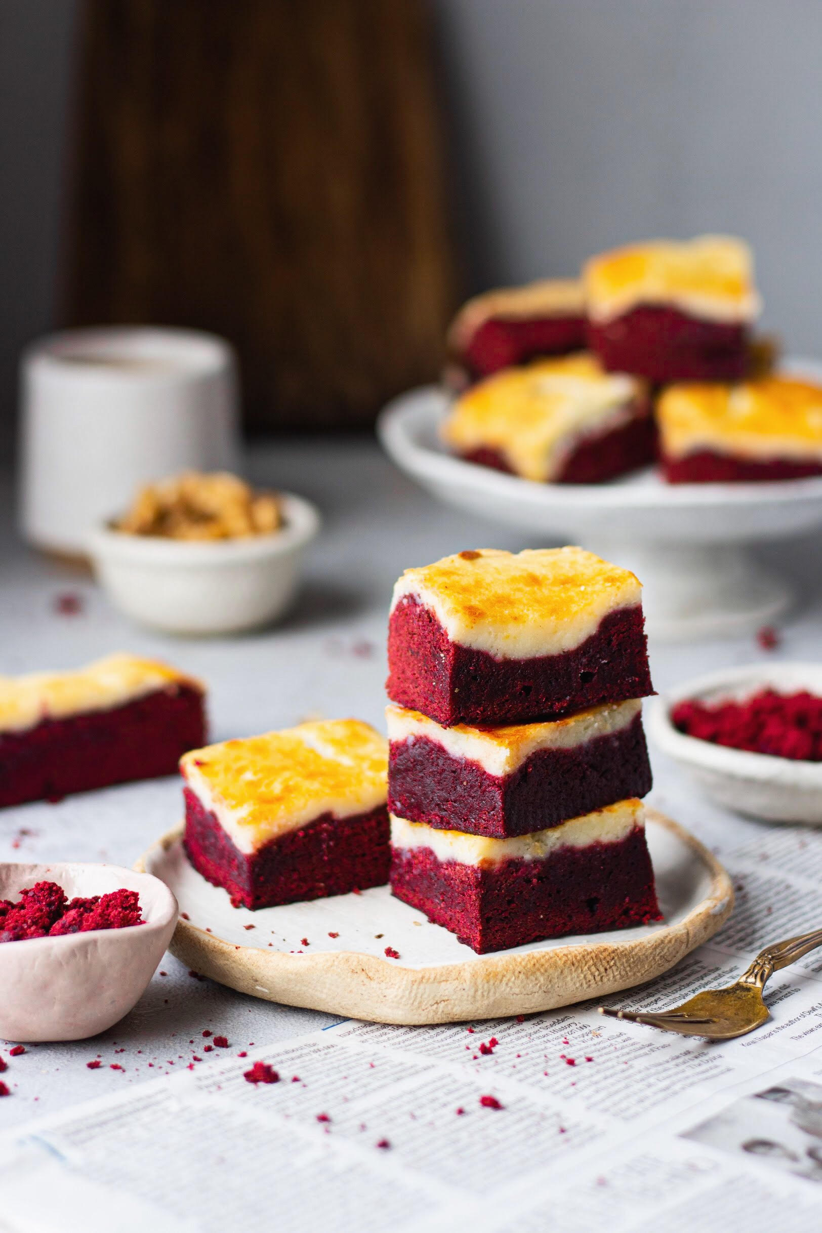 Red Velvet Brownies