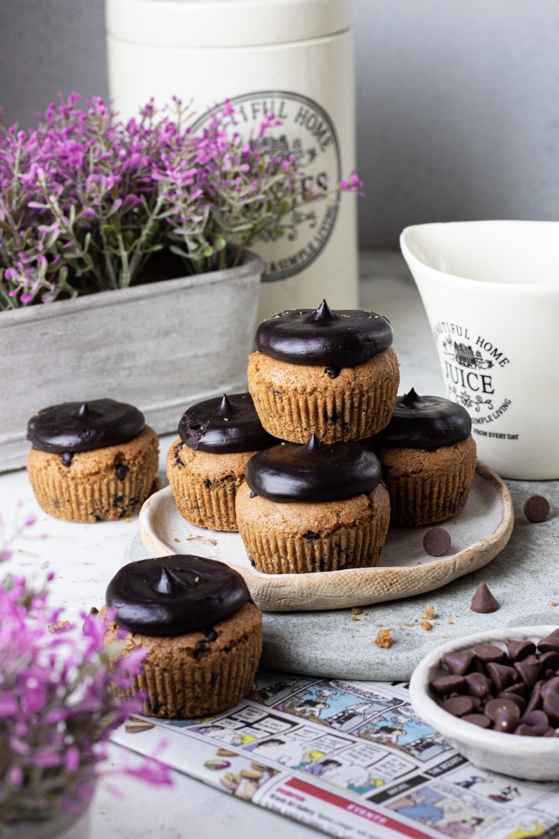 Eggless Chocolate Chip Cookie Cups Bake With Shivesh 9977