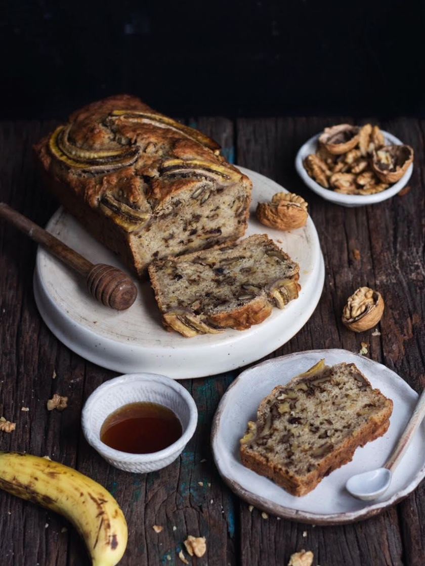 eggless banana bread