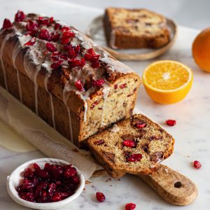 Cranberry Orange Loaf Cake