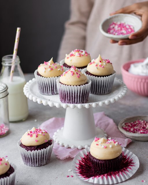 High Altitude Chocolate Cupcakes - Curly Girl Kitchen