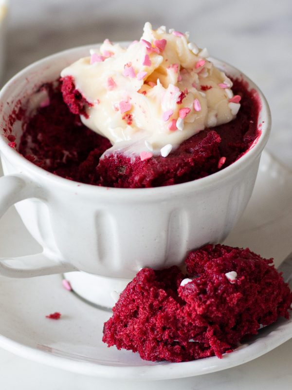 Red Velvet Mug Cake